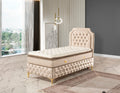 Luxus Einzel-Boxspringbett „Chesterfield Elegance